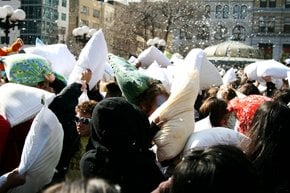 Pillow Fight Day