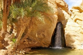 The Waterfall of Tamerza