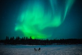 Northern Lights in Yellowknife 