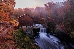 Herbstlaub in Ohio
