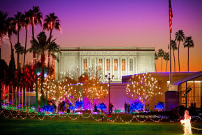 Luzes de Natal em Arizona