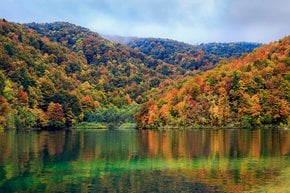 Herbstliche Plitvicer Seen