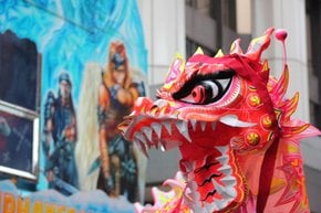 Ano Novo chinês em Manchester