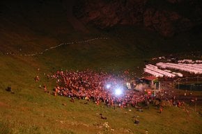 Camping-Festival auf den Westman-Inseln (Jóðhátíð)