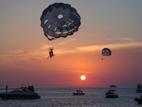 Take off Ibiza with Parasailing