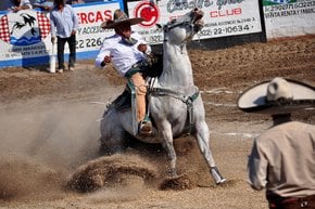 Mexikanische Rodeos oder Charreadas