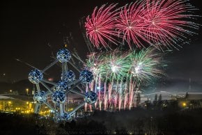 Véspera de Ano Novo em Bruxelas