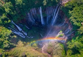 Tumpak Sewu Wasserfall