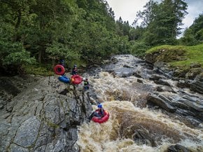 Abenteuer Schlauch und Fluss Bugging