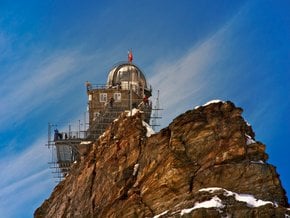 Das Jungfraujoch und das Sphinx-Observatorium