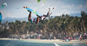 Kitesurfing on Boracay