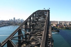 Salita del ponte del porto di Sydney