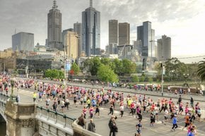 Das Melbourne Marathon Festival