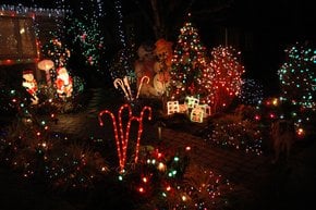 Luzes de Navidad en Seattle