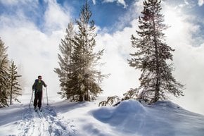 Langlaufen und Schneeschuhwandern