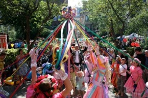Covent Garden May Fayre e Festival de Marionetas