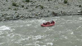 Rafting sul fiume