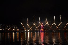 Weihnachtsfeiern in Rio