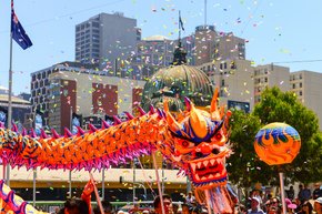 Chinesisches Neujahr in Melbourne