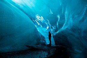 Glacier Grottes 