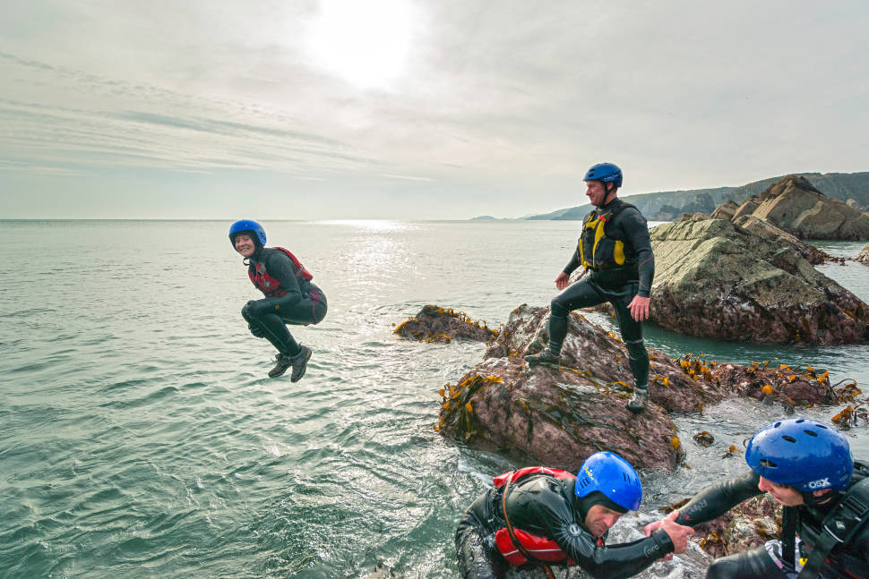 Coasteering in Wales - Best Time