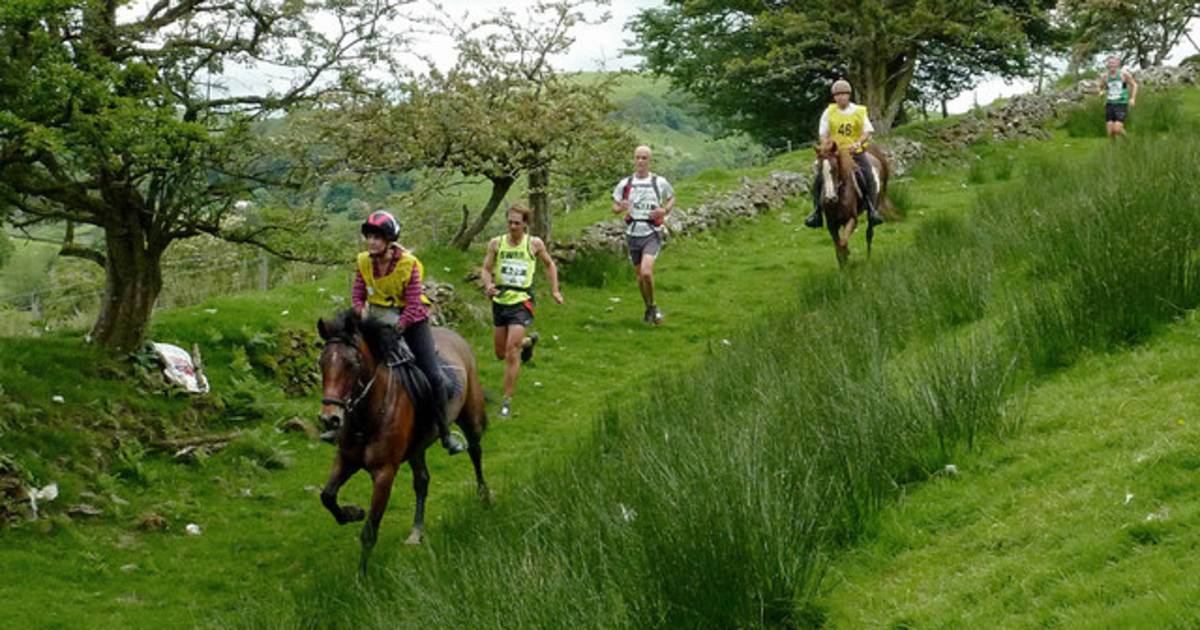 Man v Horse Marathon in Wales - Best Time