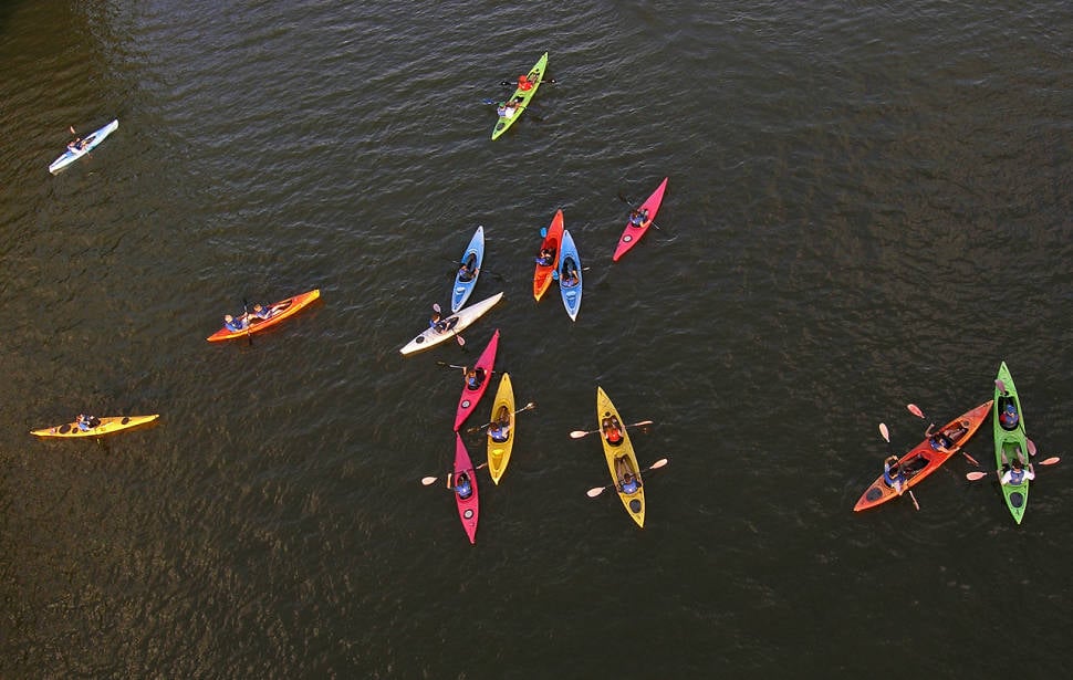 Best time for Kayaking, Paddling, and Canoeing on the Potomac in Washington, D.C.