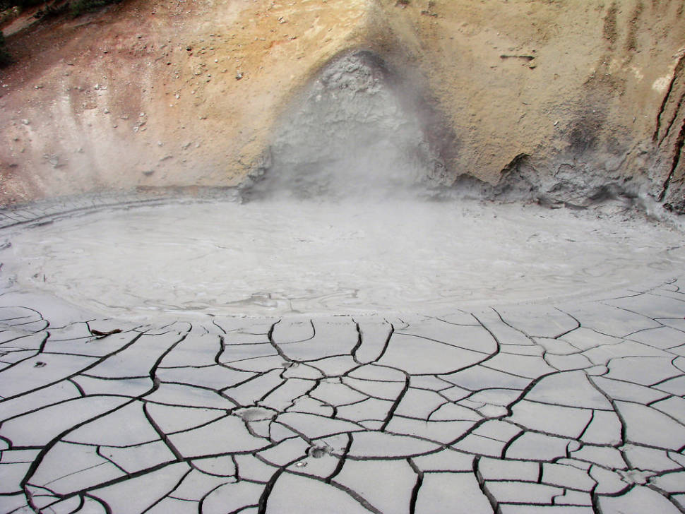 Best time for Mud Volcano in Yellowstone National Park