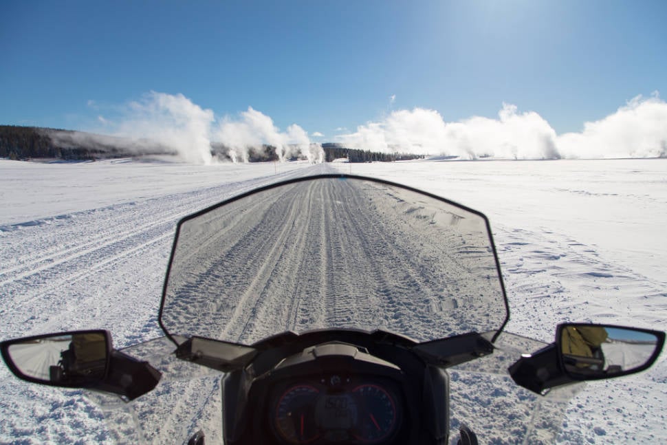 Views of Lower Geyser Basin