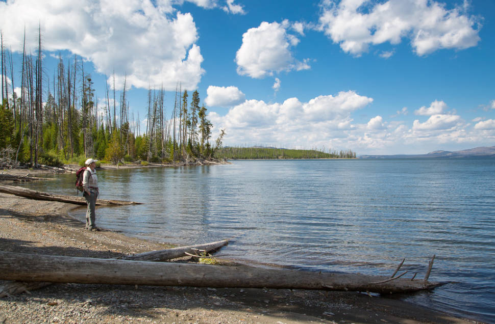 Yellowstone Lake in Yellowstone National Park - Best Time