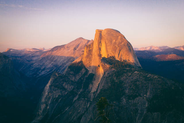 Yosemite Glacier Point Sunset