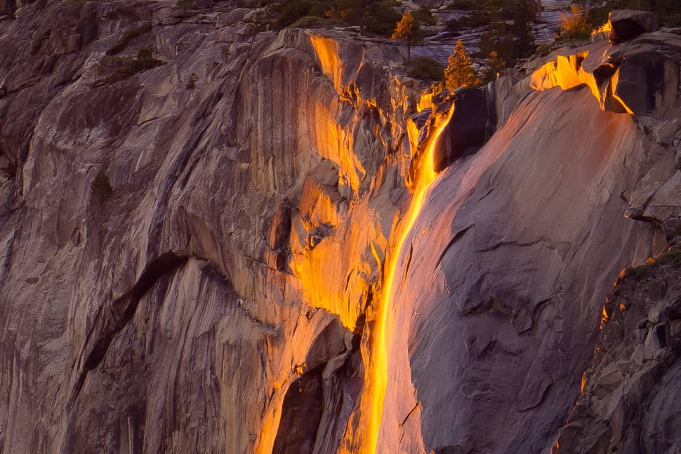 Best time for Horsetail Fall or Firefall in Yosemite