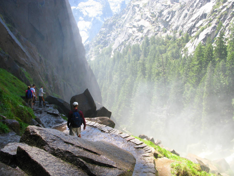 Mist Trail in Yosemite - Best Season