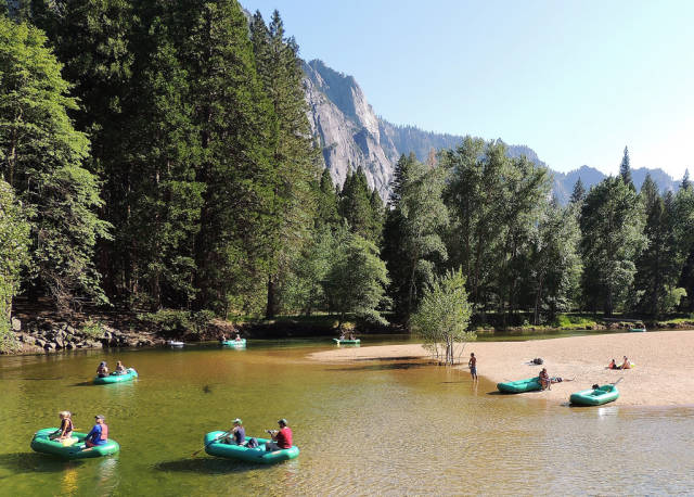 Rafting Along the Merced River in Yosemite - Best Time
