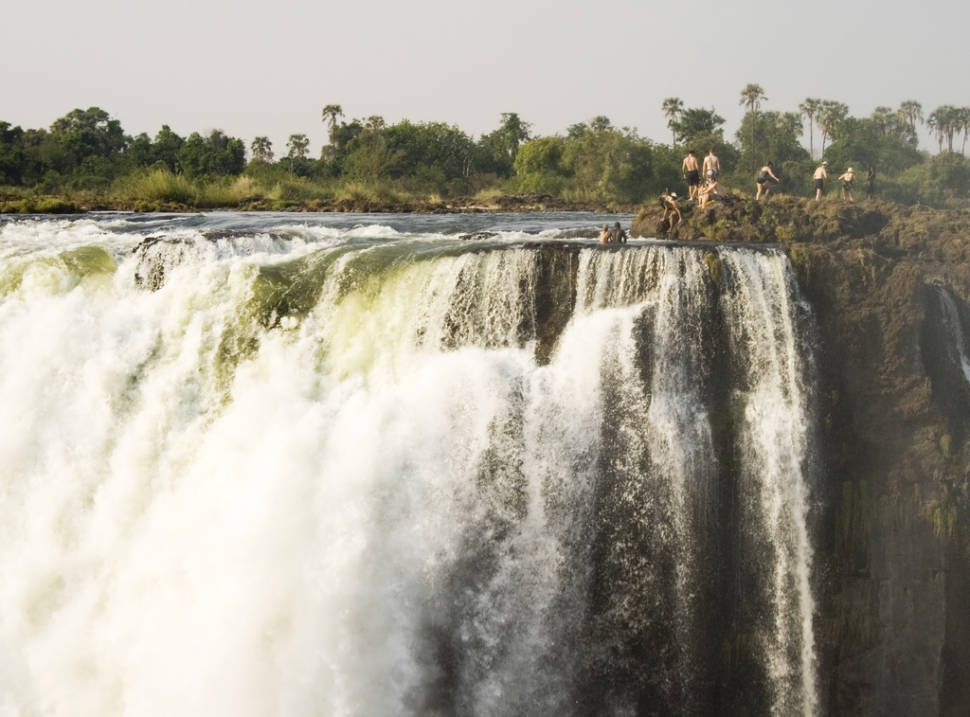 Devil's Pool in Zambia - Best Season