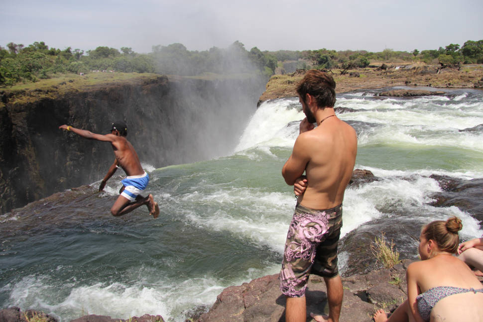 Best time to see Devil's Pool in Zambia